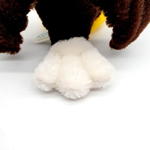 Eagle Plush Destination Nation Toy Plush Cleaned Sanitized Endangered Bird USA - Picture 7 of 9